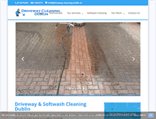 Tablet Screenshot of driveway-cleaning-dublin.ie